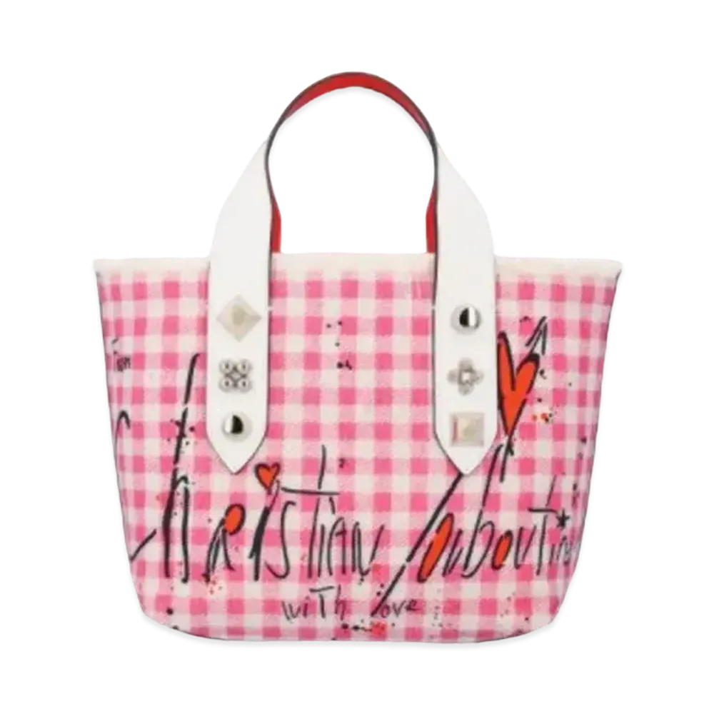 Christian Louboutin Frangibus Small "Pink White"