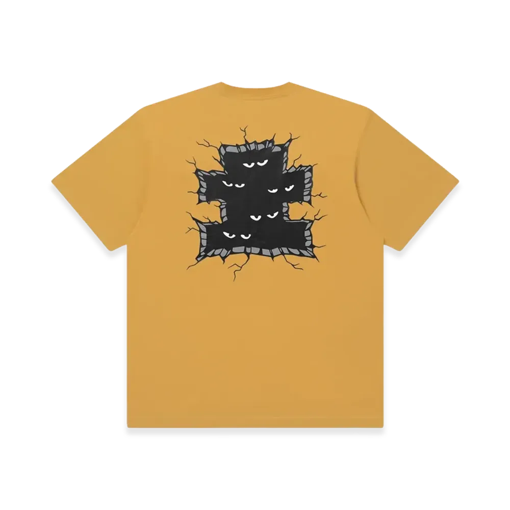 BlackEyePatch Eyes In The Wall Tee "Yellow"