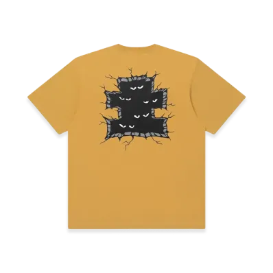 BlackEyePatch Eyes In The Wall Tee "Yellow"