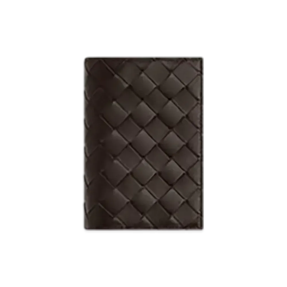 Bottega Veneta Intrecciato Medium Bi-Fold Fastener Wallet "Fondant/Matcha"