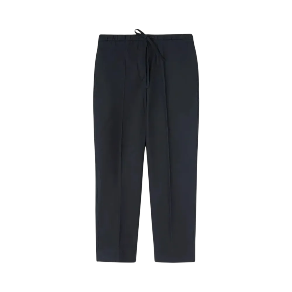 Jil Sander Women's Drawstring Trousers "Navy"