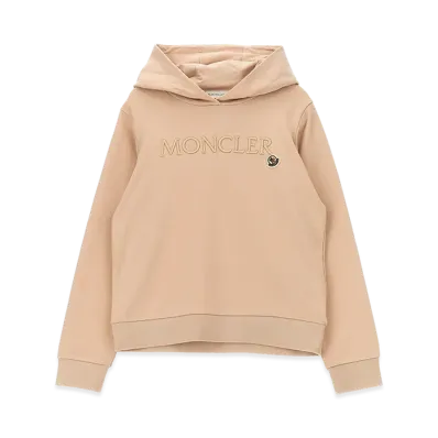 MONCLER Kids Embroidered Hoodie "Pink"