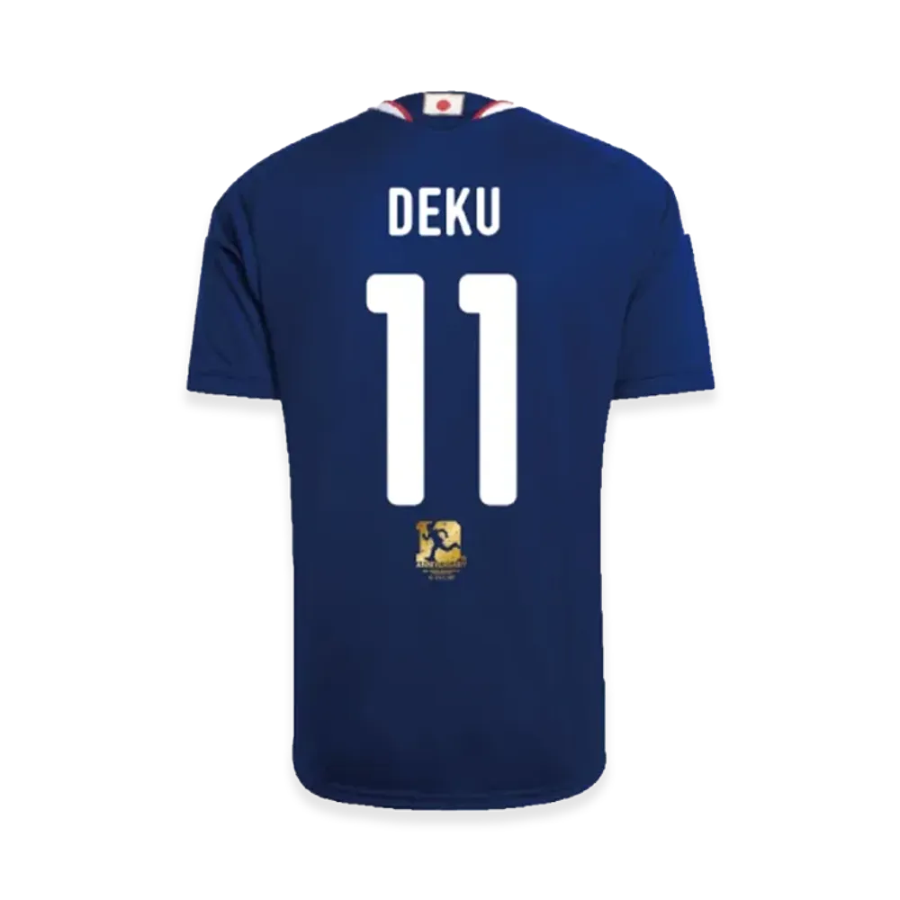 adidas x My Hero Academia Soccer Japan 2026 Home Replica Jersey #11 DEKU "Japan Blue"