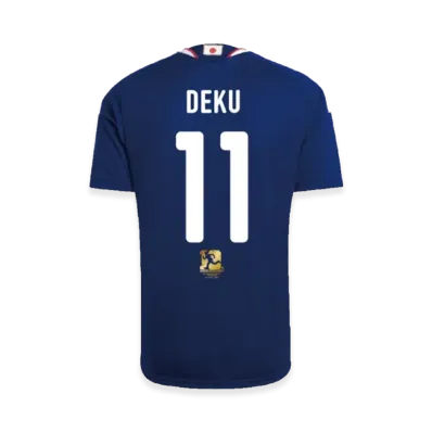 adidas x My Hero Academia Soccer Japan 2026 Home Replica Jersey #11 DEKU "Japan Blue"