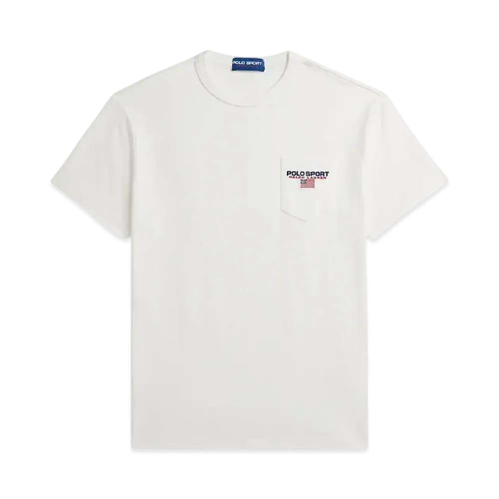 Polo Ralph Lauren Classic Fit Polo Sport Pocket T-Shirt "White"