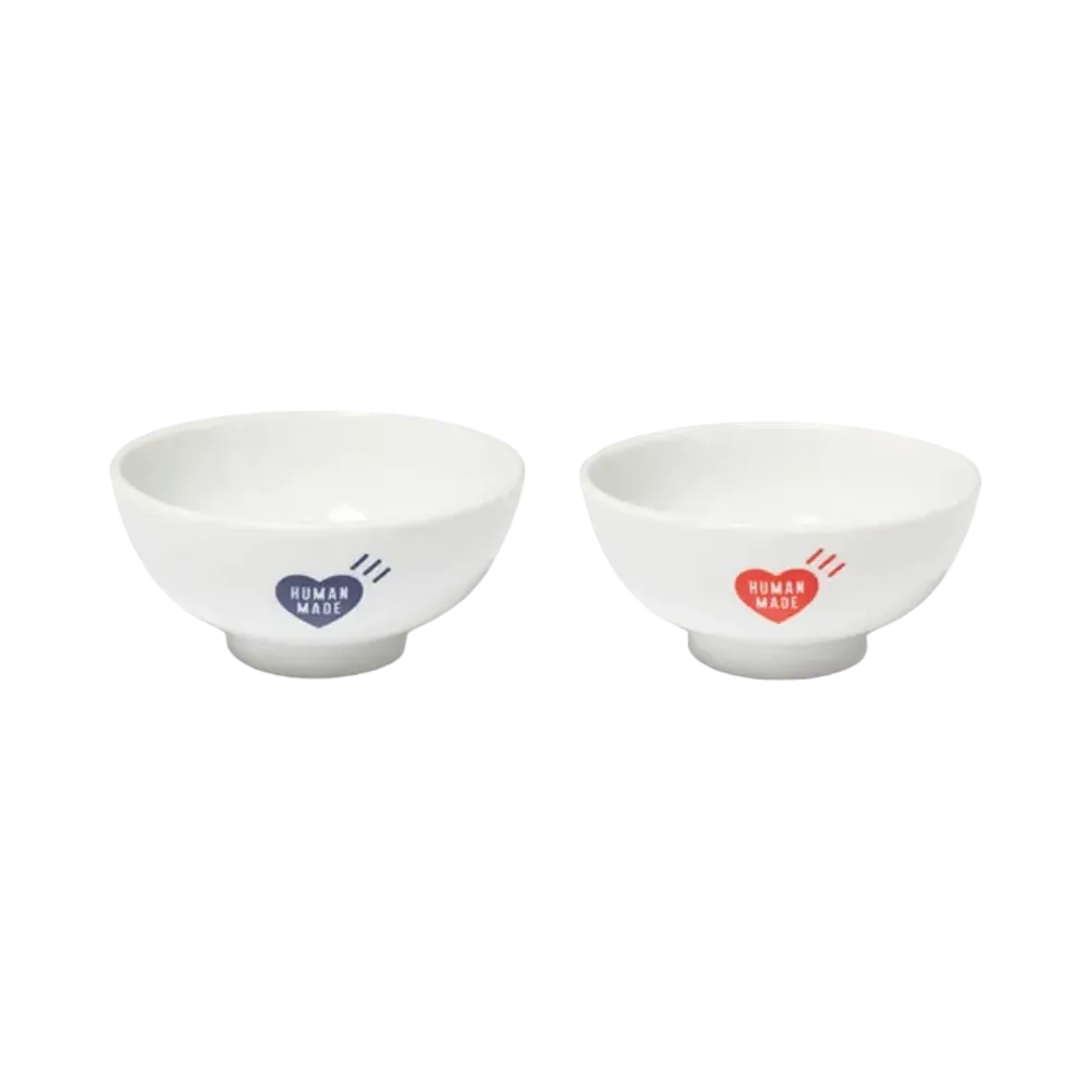 HUMAN MADE Matching Rice Bowls Set(2P) "White"