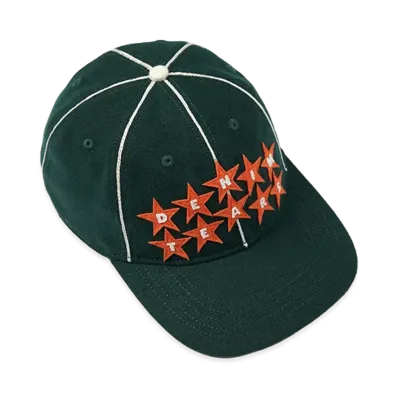 DENIM TEARS Star Logo Baseball Cap "Green"
