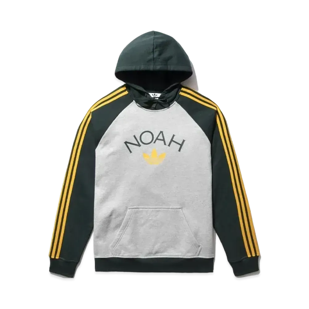 Noah Adidas Core Logo Raglan Hoodie "Green"