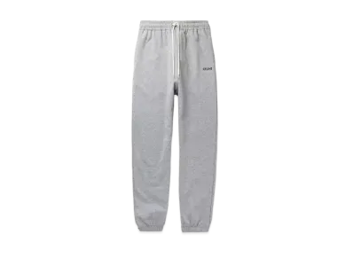 CELINE Celine-Embroidered Track Pants / Cotton "Gray/Black"