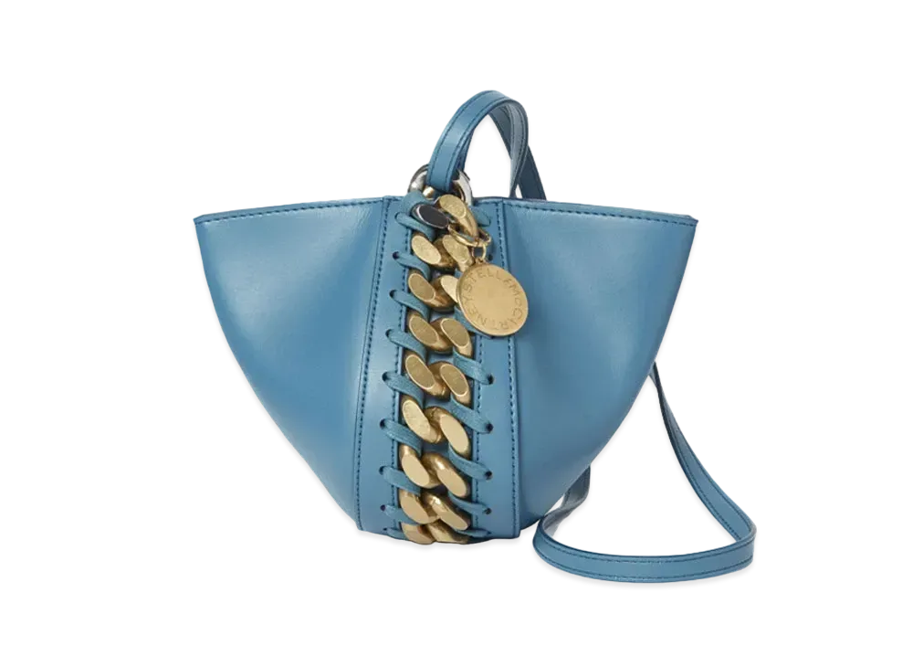 Stella McCartney Frayme Clutch Bag "Teal"