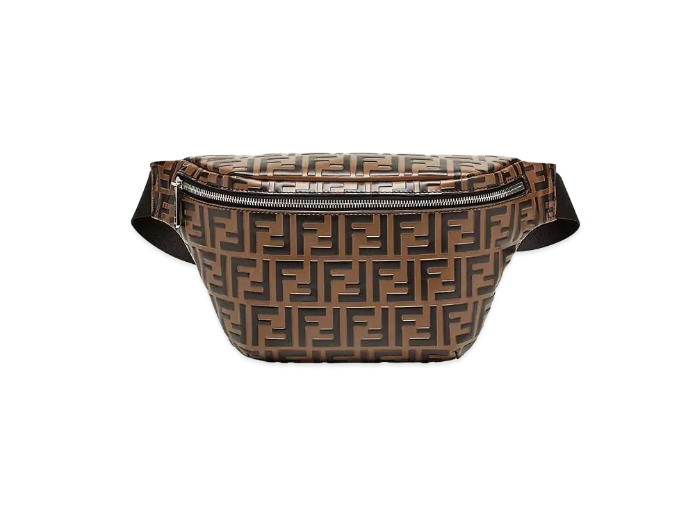 FENDI Belt Bag Leather Belt Bag "Brown"