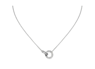 Cartier Love Necklace, Diamond-Paved