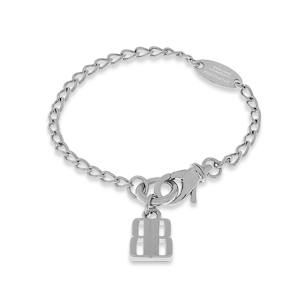 BALENCIAGA Nano Slim Bracelet "Silver"