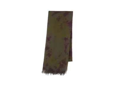 Yohji Yamamoto Y's MODAL SILK TIE DYED STOLE "Khaki"