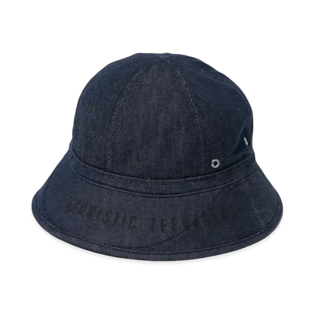 HUMAN MADE ROUND DENIM BUCKET HAT "Indigo" HM24GD022