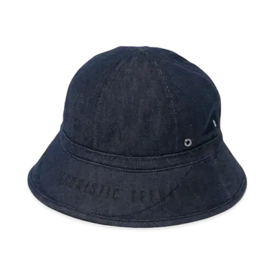 HUMAN MADE ROUND DENIM BUCKET HAT "Indigo" HM24GD022
