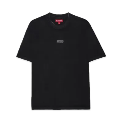 Supreme Overprint Small Box S/S Top "Black"