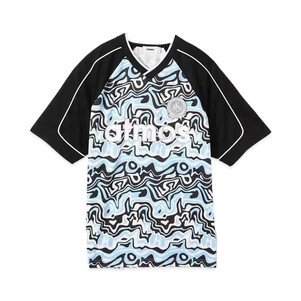 atmos Camo Pattern Soccer Jersey "Black"