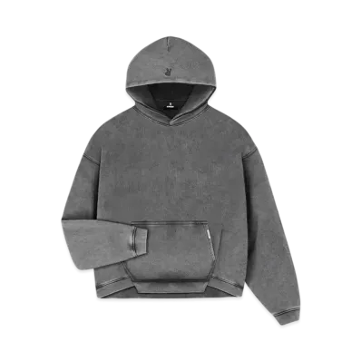 REPRESENT Initial Boxy Hoodie "Vintage Grey"