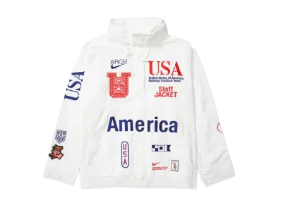 Nike x Virgil Abloh Archive (V.A.A.) X2 World Cup Woven Staff Jacket United States "White"