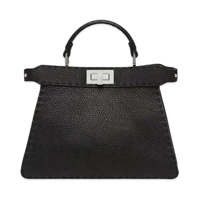 FENDI Peekaboo ISeeU Small Selleria Bag "Black"