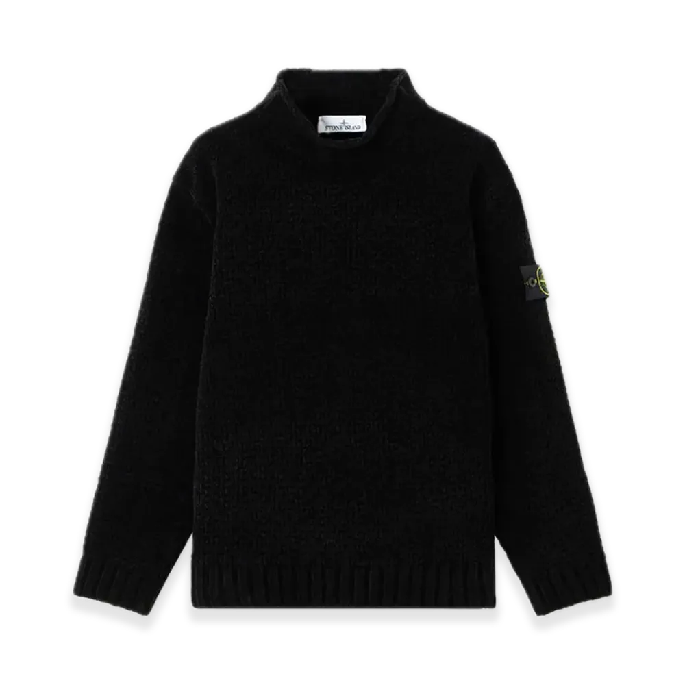 Stone Island 5100019 Cotton Chenille "Black"