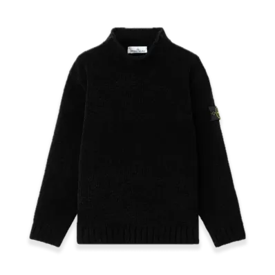 Stone Island 5100019 Cotton Chenille "Black"