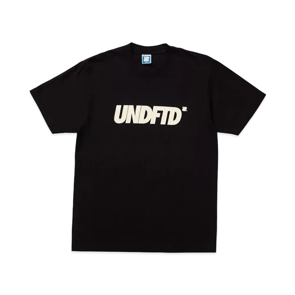 UNDEFEATED WAVE LOGO S/S TEE - 80326 "Black"
