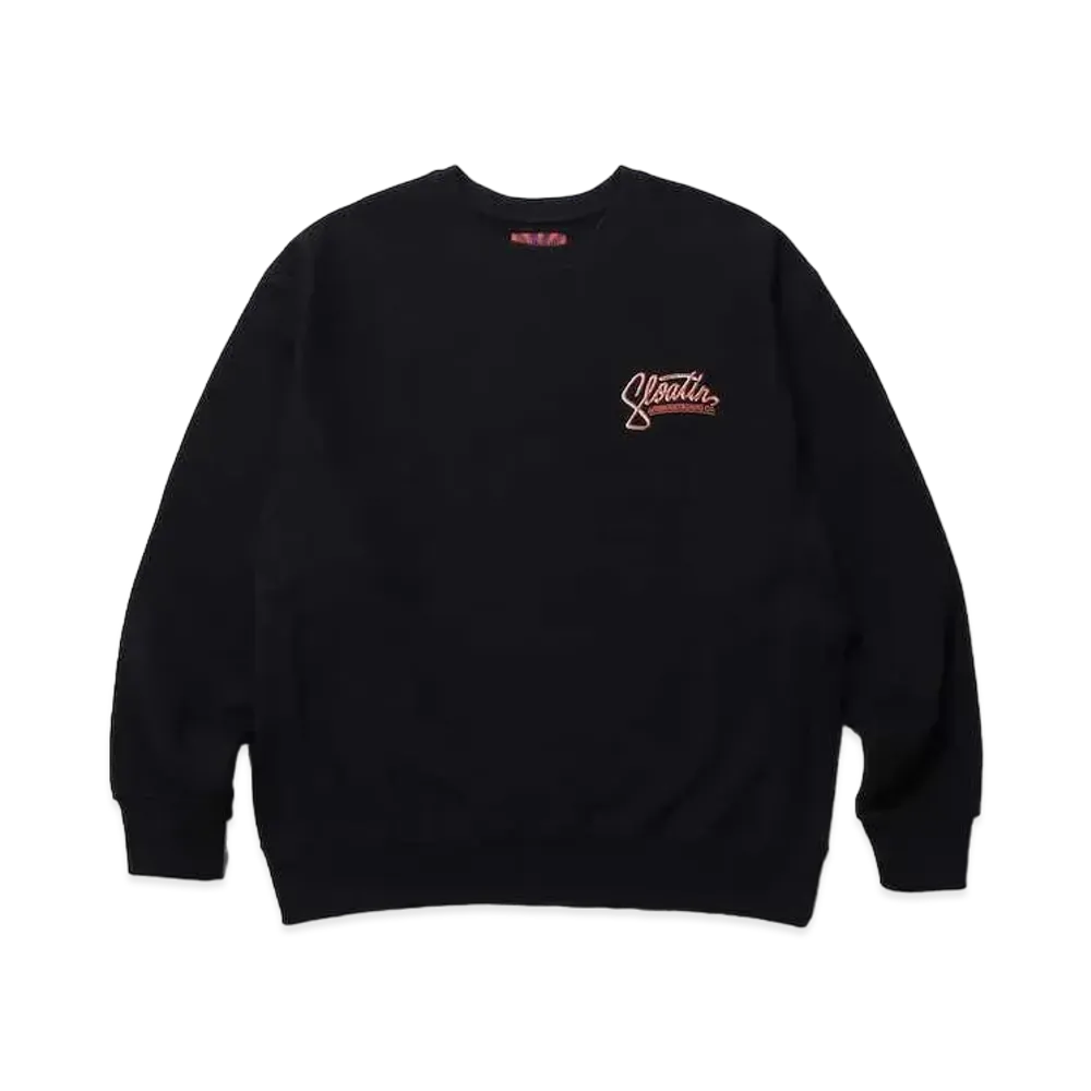 APHRODITEGANG FLOATIN' HEAVY WEIGHT SWEAT SHIRT "Black"