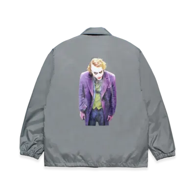 WACKO MARIA x The Dark Knight Trilogy Coach Jacket "Gray"