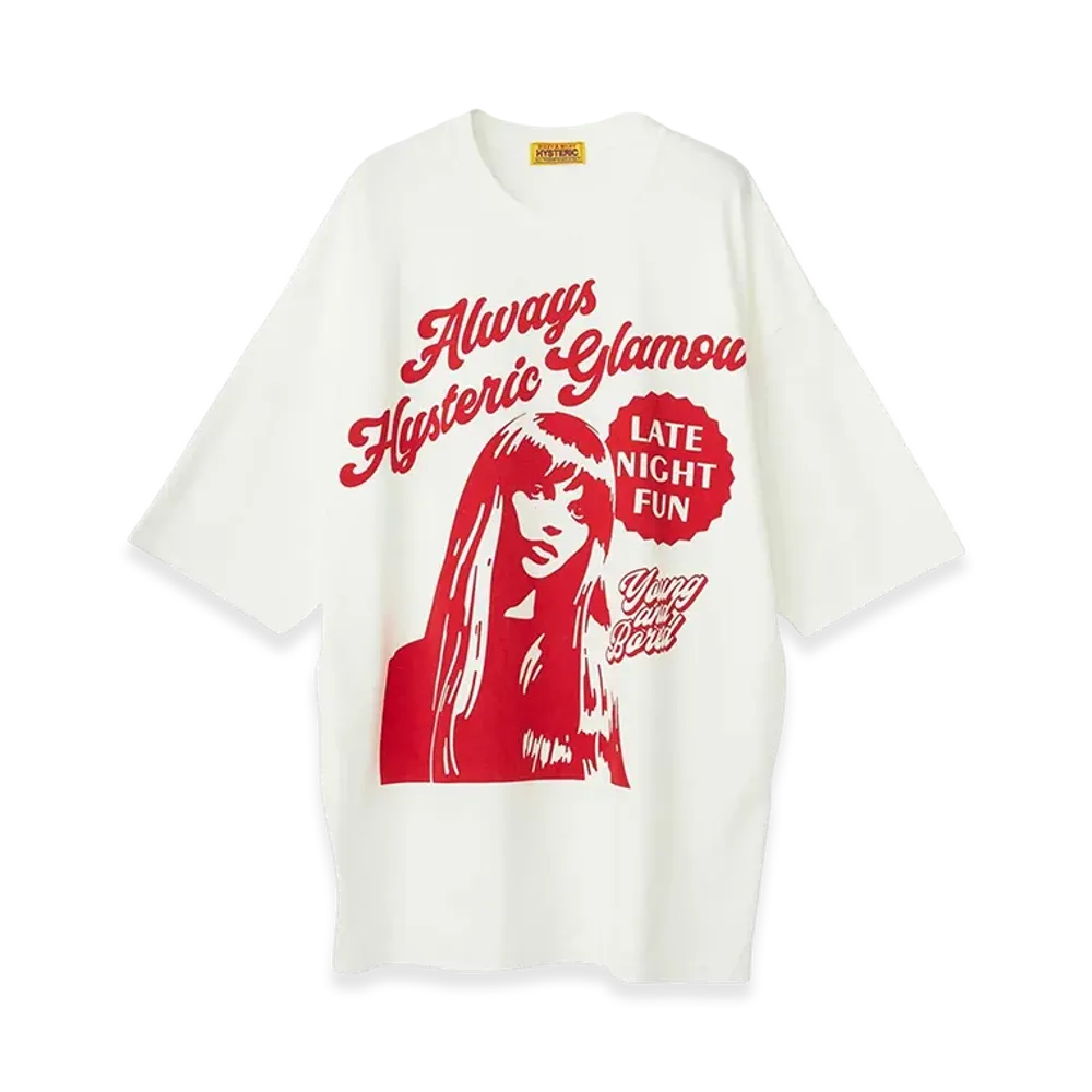 HYSTERIC GLAMOUR Always HG Dress "White"