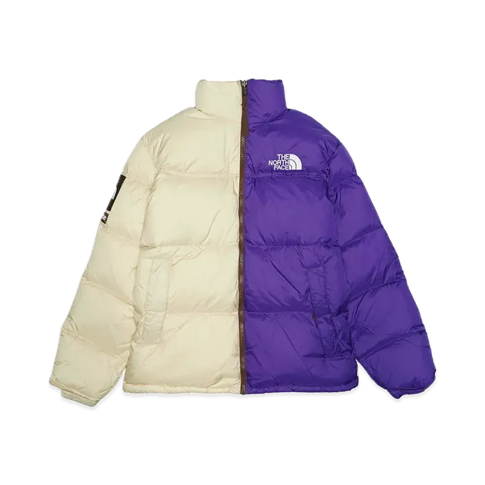 Supreme x The North Face Split Nuptse Jacket "Tan"