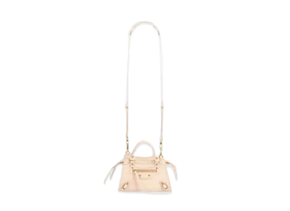 BALENCIAGA Women's Neo Classic Mini Top Handle Bag "Beige"