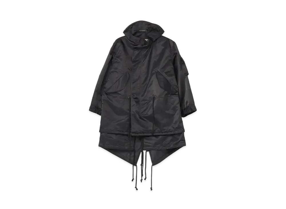 Yohji Yamamoto NY TWILL MOD COAT "Black"