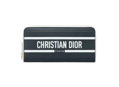 Dior Dior Vibe Voyageur Wallet Curfskin "Blue"