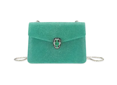 BVLGARI Serpenti Forever Crossbody Bag "Green"