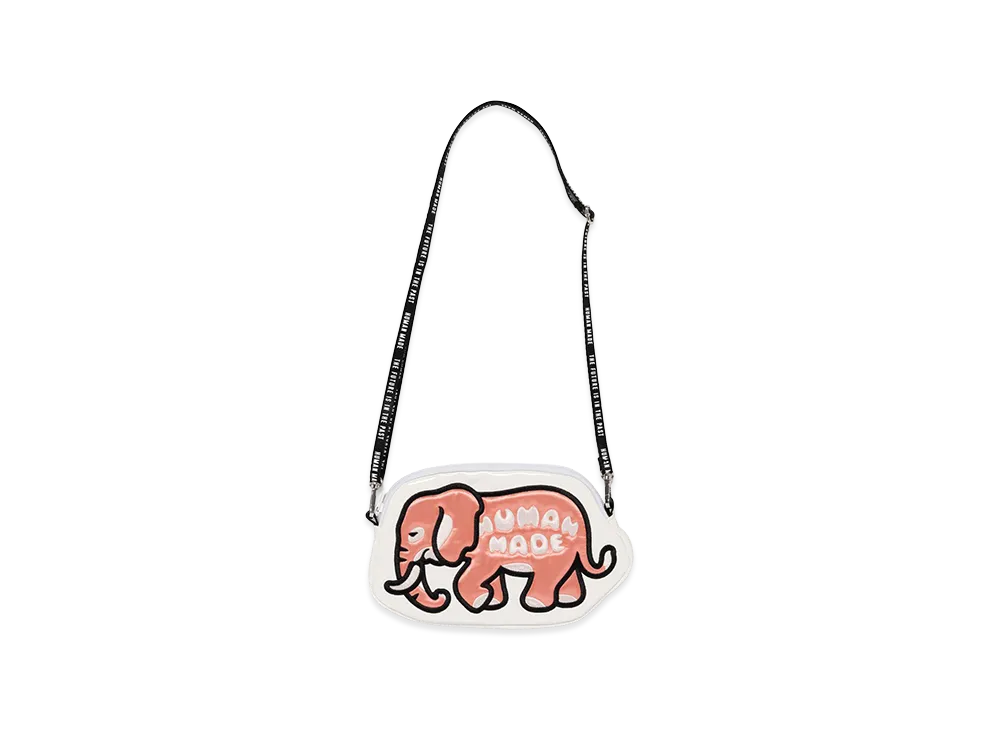 HUMAN MADE Bangkok Animal Pouch "White"