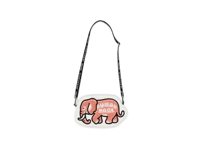 HUMAN MADE Bangkok Animal Pouch "White"