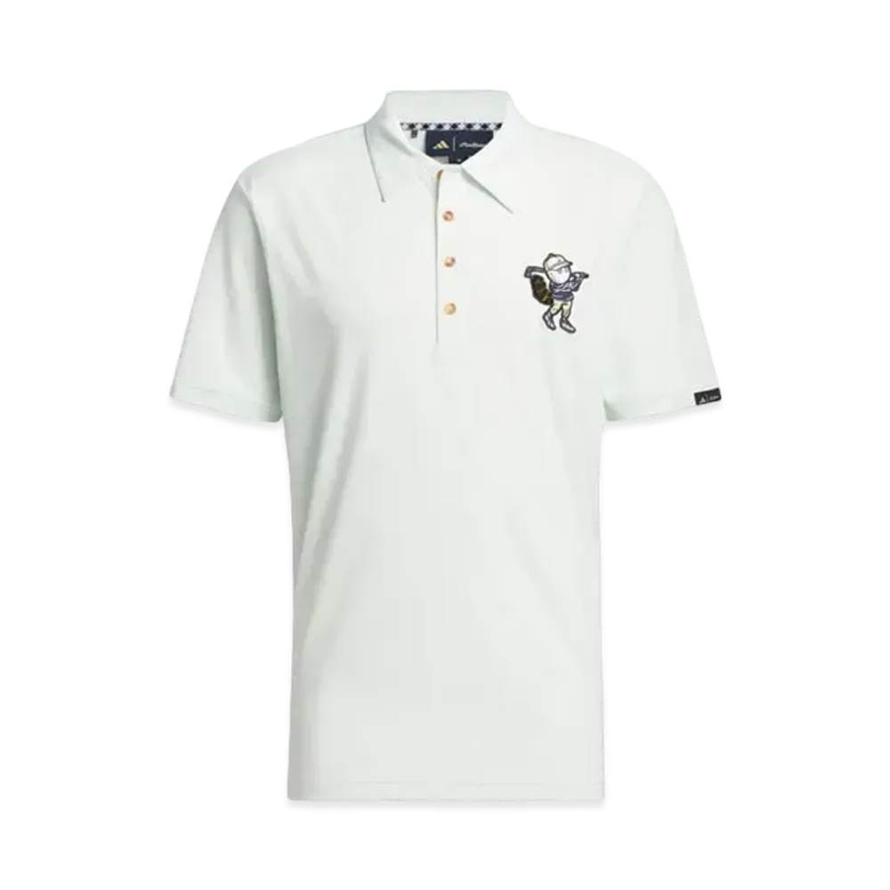 adidas x Malbon Golf One Point Polo (Mens) "Crystal Jade"