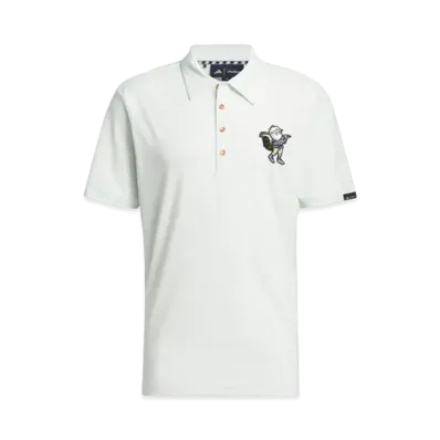 adidas x Malbon Golf One Point Polo (Mens) "Crystal Jade"