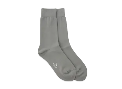 Yohji Yamamoto Y's NYLON PLAIN STITCH BASIC SOCKS "Grey"