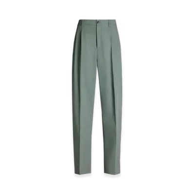 Maison Margiela Women's Pendleton Yoke Trousers "Sage"