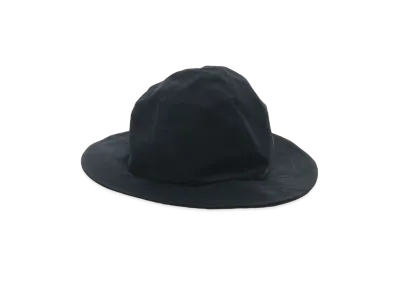 Yohji Yamamoto Y's PARAFFIN CAMBAS PARAFFIN STITCH HAT "Black"