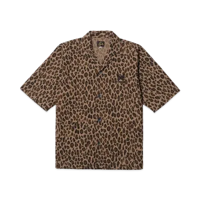 KEBOZ Needles Cabana Shirt "Leopard"
