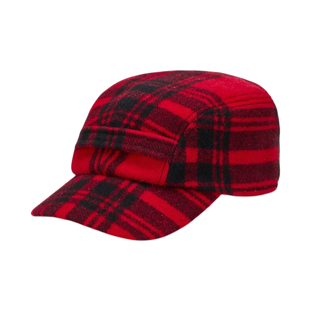 Polo Ralph Lauren Check Wool Blend Earflap Cap "Multi"