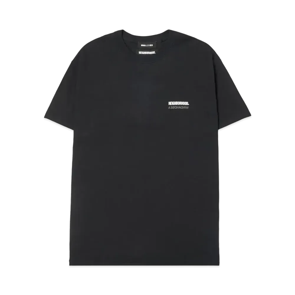 NEIGHBORHOOD WIND AND SEA NHWDS-2 / C-TEE . SS "Black"
