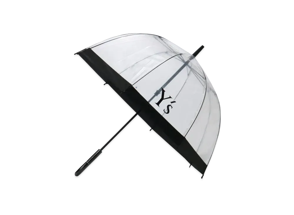 Yohji Yamamoto Y's VINYL DOME SHAPED UMBRELLA "Clear"