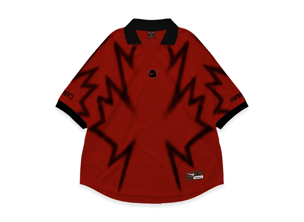 Travis Scott Cactus Jack x Nike Canada Total 90 Retro Jersey "Red"