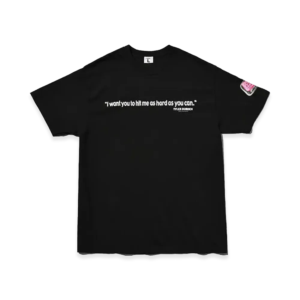 Weber x Fight Club T Shirt (Tyler Durden) "Black"