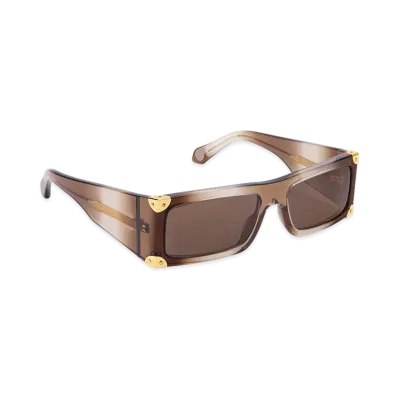 Louis Vuitton Sunglasses LV Heritage Row Square "Gradient Brown"